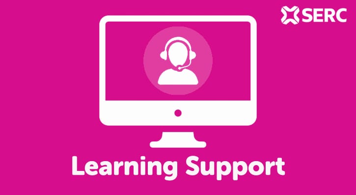 Graphic with Learning Support